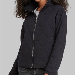 Target quilted jacket